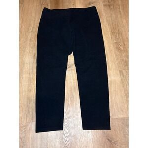 Natural Reflections Black Cotton Leggings